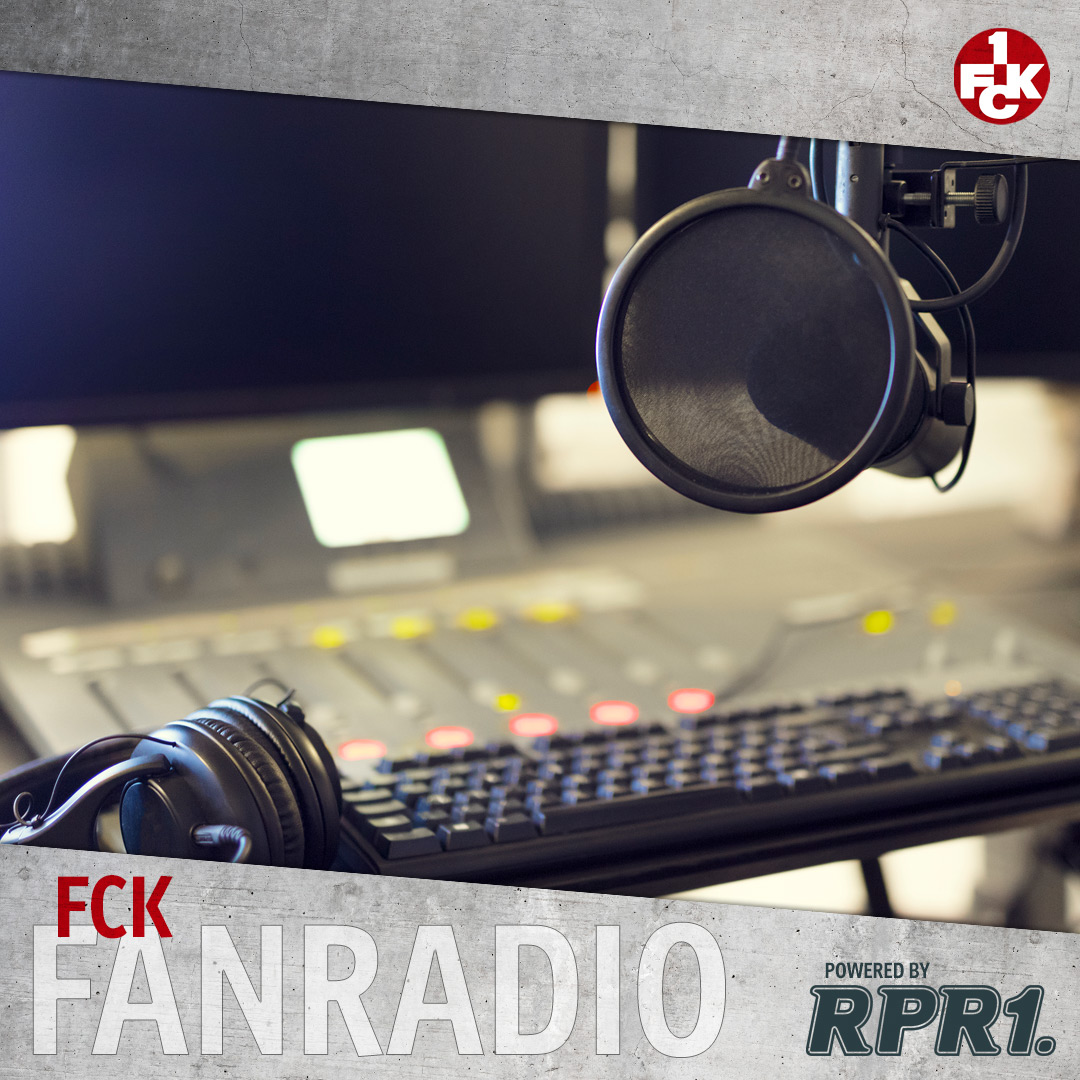 On air 🎧 Auch beim heutigen Heimspiel ist unser #FCK-Fanradio powered by <a href="/RadioRPR/">RPR1.</a> für Euch am Start! Ab 13 Uhr startet die Übertragung LIVE vom #Betze 📻 bit.ly/FCKFanradio // #FCKWIE