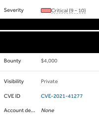 galnagli's tweet photo. There are more than 17k publicly accessible Metabase instances on shodan and few BB programs that were affected as well, the fix is super easy for 
CVE-2021-41277 and the impact is CRITICAL, so I'd advise patching quickly  : )

#bugbounty https://t.co/FPQTir4bE2