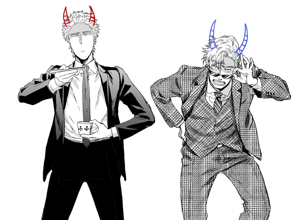 医者と弁護士と製薬会社本部長の絵(フラジャイルの) 