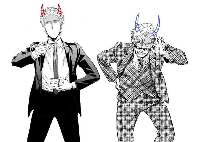 医者と弁護士と製薬会社本部長の絵(フラジャイルの) 