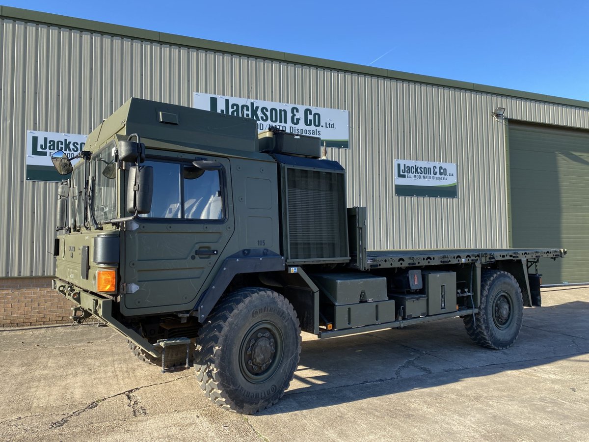 exarmyuk's tweet photo. MAN HX60 18.330 4x4 Cargo Winch Truck
Good clean vehicle with 8,583 Kilometres only  https://t.co/km1y2BIRqv https://t.co/XsSMFZP1va