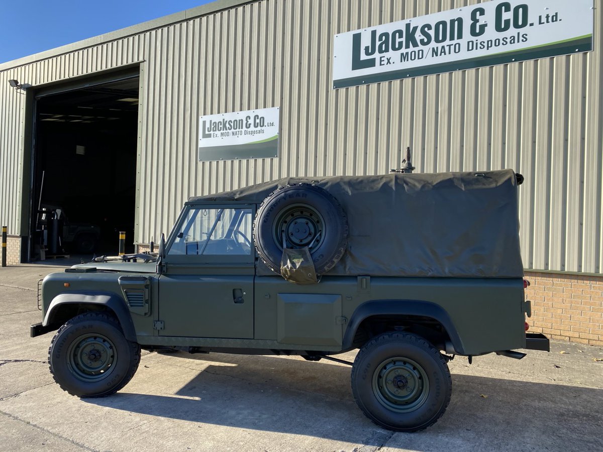 exarmyuk's tweet photo. Just arrived this is a rare Land rover 110 Wolf RHD with REMUS upgrade. The remus upgrade includes the following, extra roll over protection, added vibration acoustic matting and wax injection to chassis/bulkhead and underseal of chassis
https://t.co/HwYV9DnfaK https://t.co/PMaipF9c9q