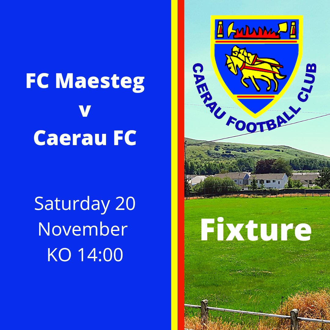 🔵 GAMEDAY 🔴

📍Away 🆚️ <a href="/FC_Maesteg/">FC Maesteg</a>
🏆 @BDFL1928
⏰ 2:00pm K.O