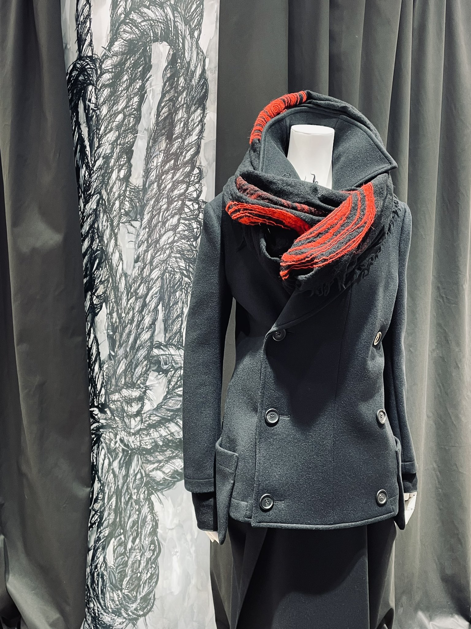 yohji yamamoto pour homme 20aw 朝倉優香 ニット 素晴らしい www