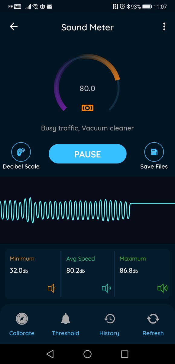 ManicMadman's tweet photo. @gloucesterrugby 86decibels?? Tad loud on the audio today, no one on the shed is happy about this at the moment... https://t.co/B9Cx5aaKTc