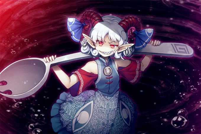 東方剛欲異聞より饕餮尤魔
#饕餮尤魔 #東方project 