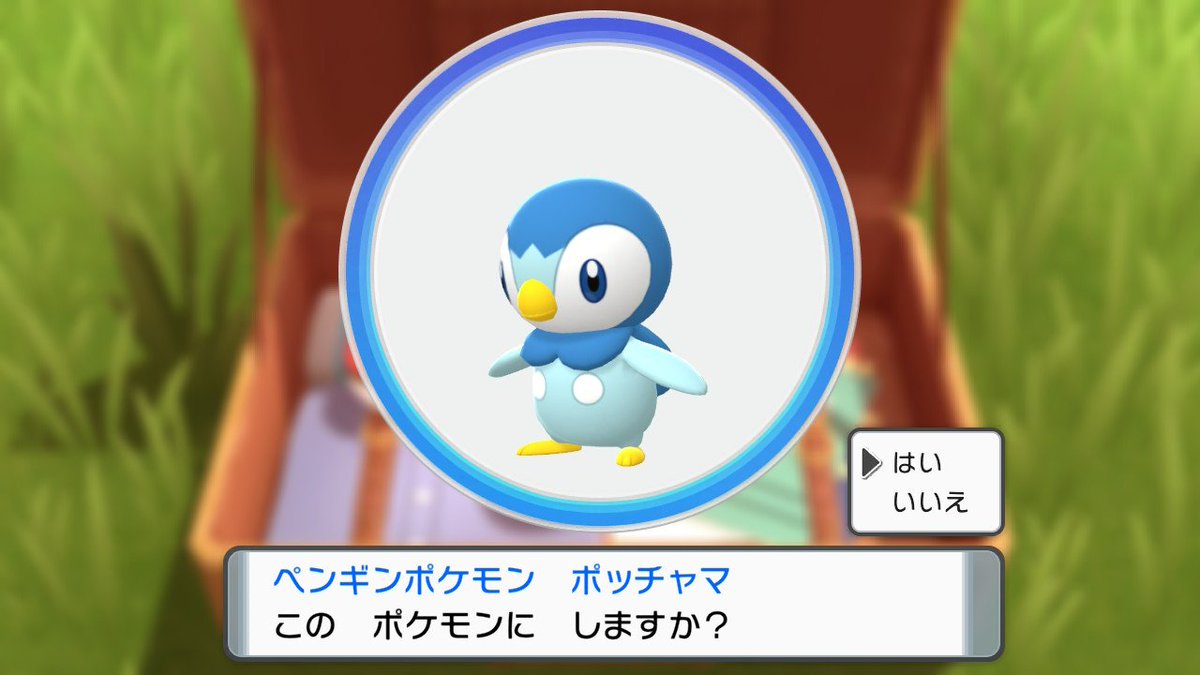 beampack's tweet photo. ポッチャマでいくね
#ポケモンシャイニングパール https://t.co/T1l76hhvfZ
