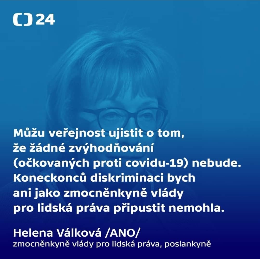 TomanekJan's tweet photo. A tak jde čas... 😉
#ANO #diskriminace #segregace #ockovani #lidskaprava https://t.co/pbgv33qgSA