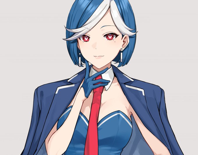 I designed her for the contest, but the contest was a scum.
But still I like her, so does anyone want to buy her as an adoptable maybe..? I can change colors and the details to your taste ;w; 