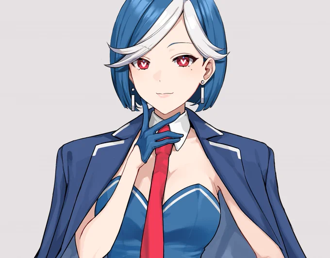 I designed her for the contest, but the contest was a scum.
But still I like her, so does anyone want to buy her as an adoptable maybe..? I can change colors and the details to your taste ;w; 