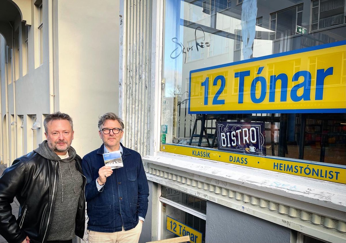 M_McElroy's tweet photo. My Album Aviating is now on sale at @12tonar in Skolavordustigur, #reykjavik #iceland . #Aviating #Album #music #electronicmusic #Apple Music #Spotify #recordshop #musiclovers https://t.co/kR7aY4bjMj