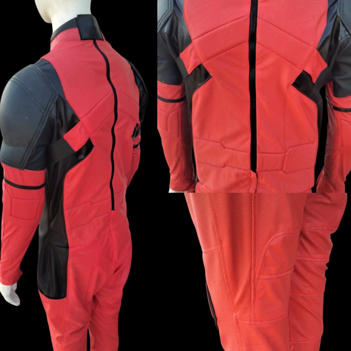 CostumeReplicas's tweet photo. This is one of our unweathered screen printed prototypes. There's still some adjustments to be done. But we're happy with the progress so far.
❤️
🖤
#Deadpool #cosplay #costumereplicacave #RyanReynolds @vancityreynolds #robliefeld @robliefeld #cosplayer #cosplaying #marvel #MCU https://t.co/pBYckhiuRv