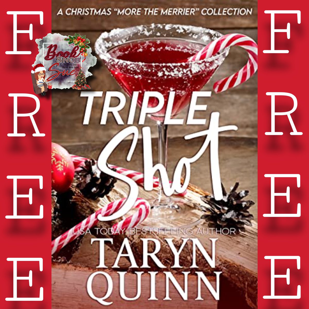 #FreeCollection #TripleShot by #TarynQuinn @TQauthor @quinnandelliott @cariquinn #ad 
A CHRISTMAS “MORE THE MERRIER” COLLECTION
 
Time to ho ho ho…
Steam up your winter with this trio of super hot Christmas romances.

Amazon
amzn.to/3oIUh33