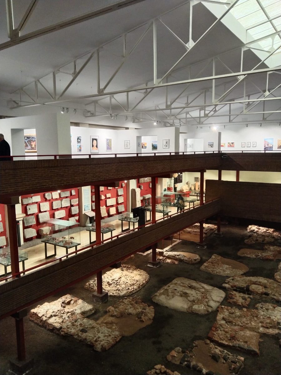 ArpaUea_ICAC's tweet photo. Nos trasladamos al #MuseoArqueológicoMunicipalEnriqueEscuderoCastro de #Cartagena para comenzar con las ponencias.
#IReuniónCientificaInternacional #OperaSectilia #Marmora @UMU @ICAC_cat https://t.co/pXGpQe0D3C