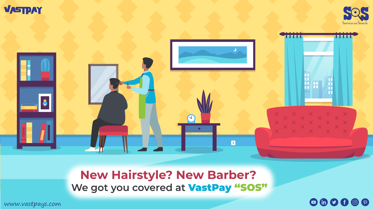 pay_vast's tweet photo. Give a self-grooming session to yourself and get a #professional and stylist #barber for you. Install the #VastPay app now and #book a barber for you.

https://t.co/Mn3wrvC1ee

#SOS #ServiceonSearch #ServiceProvider #ComingSoon #OnlineBooking #BookBarber #Saloon #Hairstyles https://t.co/HEOLR1rV2j