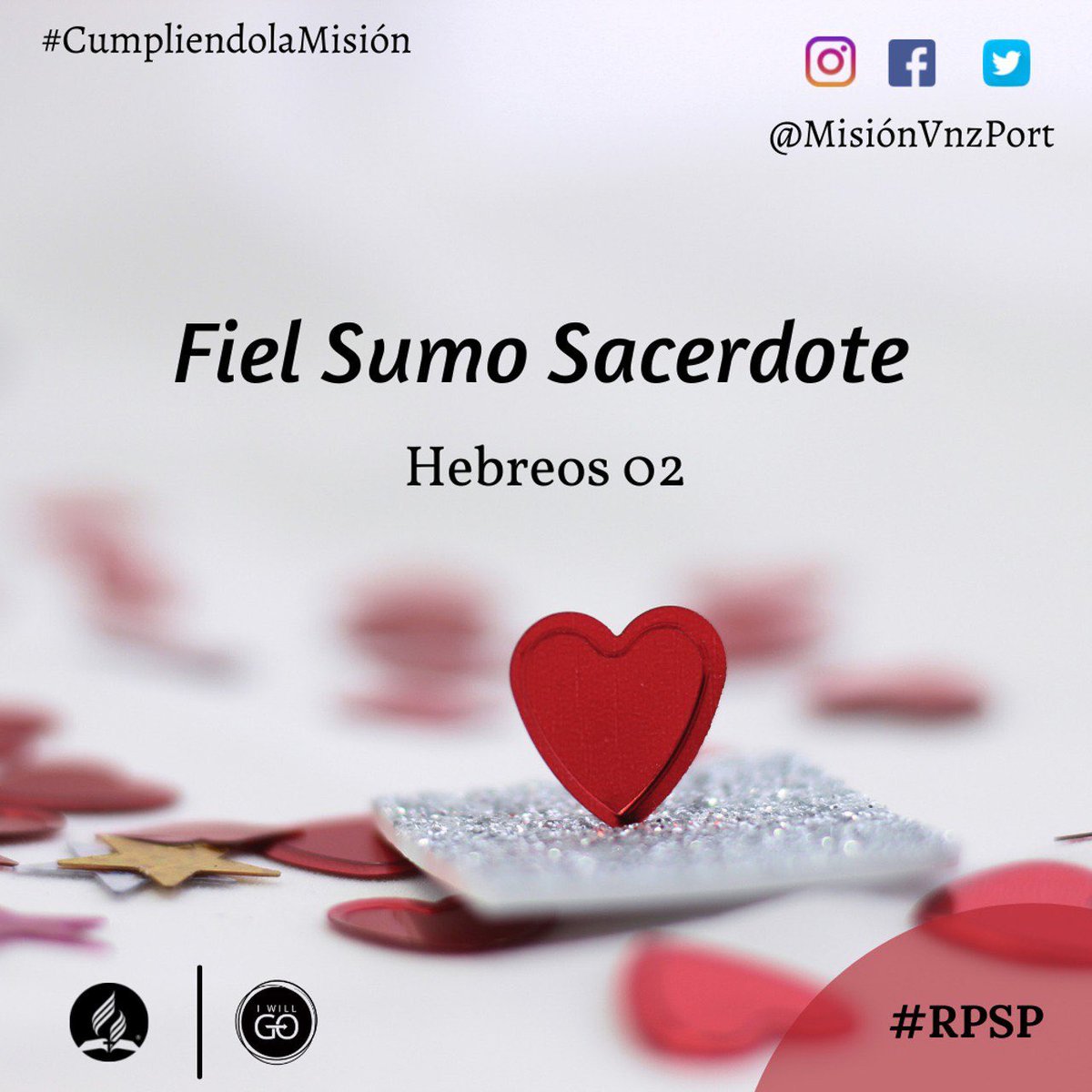 Cumplir la misión que Dios nos ha encomendado es nuestro deber, llevar el evangelio de paz a cada hogar y vislumbrar el regreso de Jesús #rpsp #CumpliendolaMisión