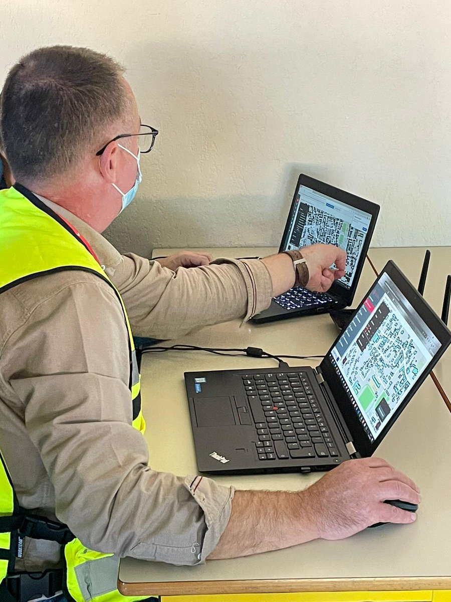 PacoMartNT's tweet photo. Thank you so much to @fhalbrey and Didier Saillant from @Deveryware & @CrisotechParis communication team for their support in the seismic exercise held in Tarbes (France)
Happy to share experiences with them! https://t.co/78Dks9wugY