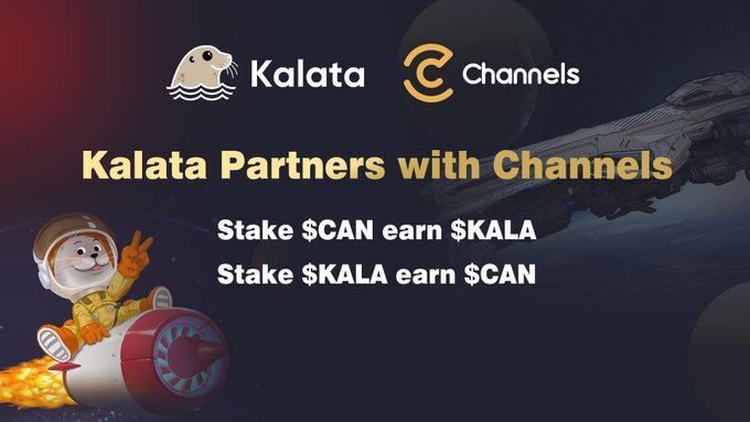 FLS_News_1's tweet photo. 🦭 @KalataOfficial Partners With @ChannelsFinance

📡#ChannelsFinance To Launch New Staking Pool

🏦Users will be able to Stake: (Once it goes Live)
✅ $CAN to earn $KALA
✅ $KALA to earn $CAN

🗓️November 23, 7pm HKT 

⬇️INFO
https://t.co/ifrM8m83Ik

#FLS https://t.co/Y6pT00vUQ4