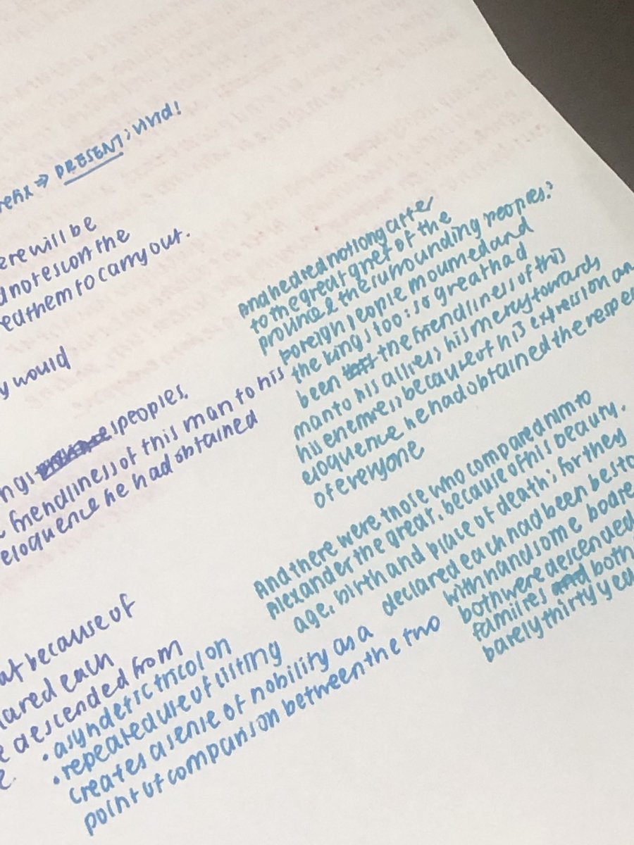 glqssyjrnls's tweet image. some messy notes to help me memorize my latin set texts for next week! #studyspo #studytwt