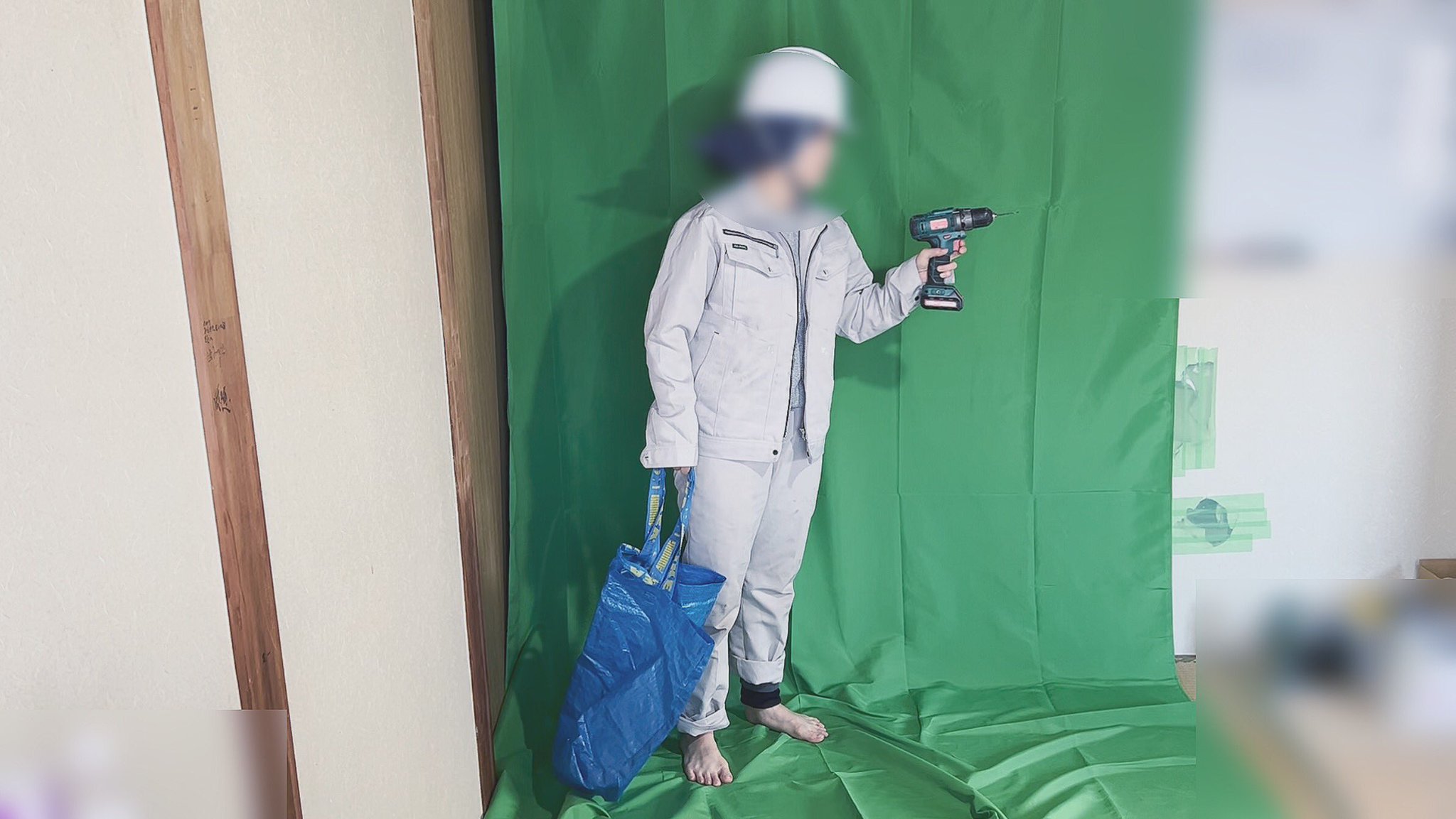 置き配ステッカー 置き配OK チャイム不要 四角｜HISAGO ヒサゴ