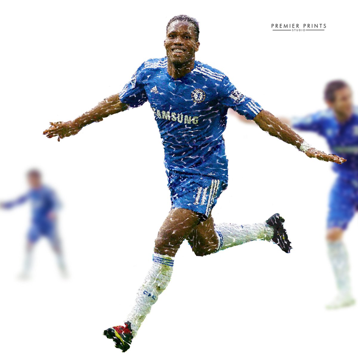 premierprints_'s tweet photo. Didier Drogba poster or print available in 4 different sizes, both landscape and portrait. Free UK delivery!

#ChelseaFC 
#CFC
#LEICHE
#Drogba

https://t.co/ib21XDMwBi https://t.co/pCyAdFvjIr