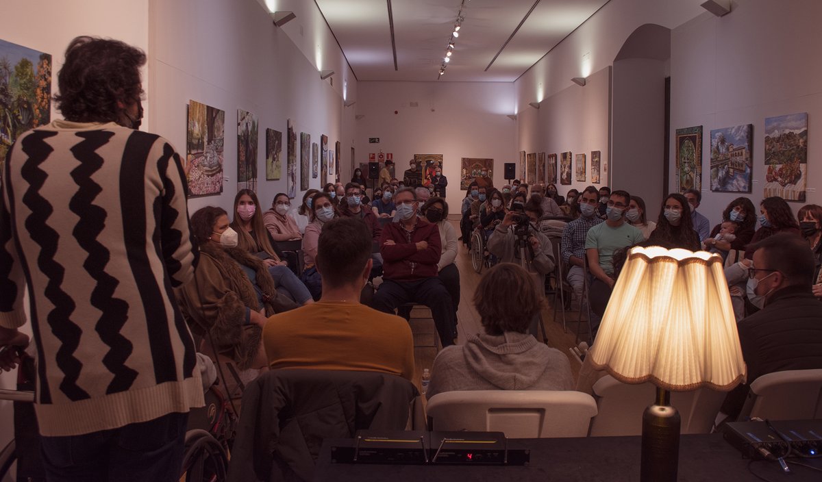 cocinaural's tweet photo. Algunas imágenes del primer concierto de #Cocinaural, donde pudimos escuchar en directo las piezas sonoras de: Manolo Vigo, Juan Moreno, Alberto Algar, Verónica Priego, Javier Fernández, José Manuel Alcaide, Vicente Marín, Marina Luque, Loli Navarro, Saray del Rocío y Teresa Cobo https://t.co/AemEBwsaWZ