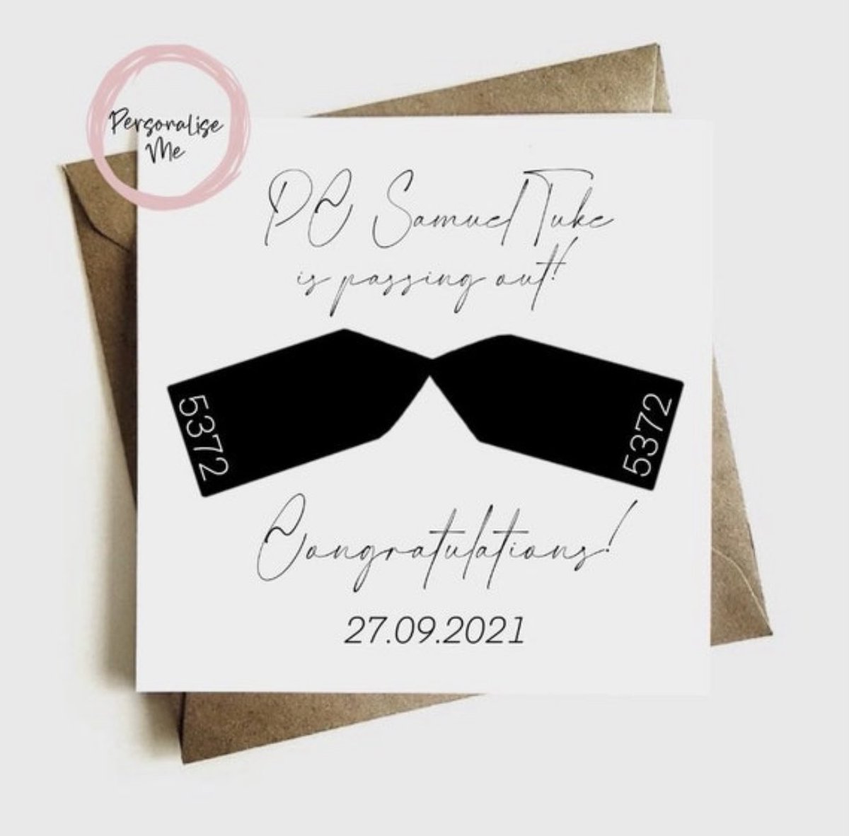 Ella_TurnerAS's tweet photo. I’m seeing a lot of officers passing out! 

If you know one of them, congratulate them with a bespoke passing out card! 

Visit my Etsy shop to order one: https://t.co/nKtwInl3Xj 

#police #passingout #northyorkshirepolice #passout #etsy https://t.co/nPG0Lj97aT