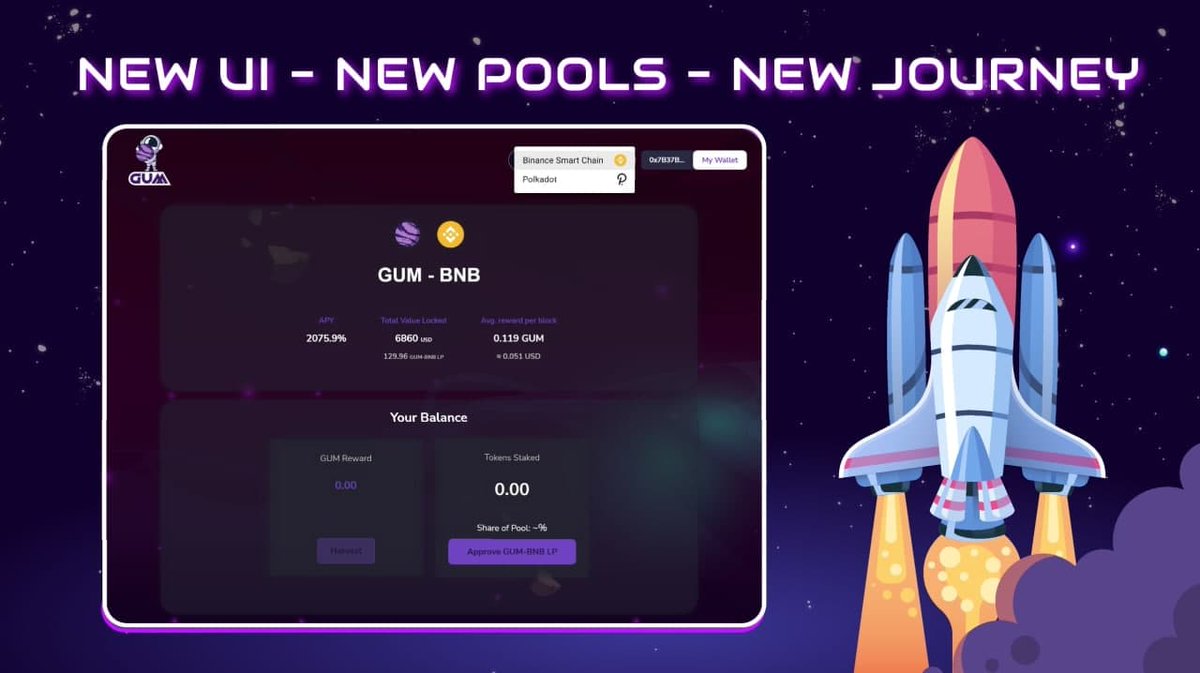 NEW UPDATES ARE COMING TO TOWN

We're running several Updates for Gourmet Galaxy including new UI, new farming pools and more on the way.

Refueling is almost completed.....
Getting ready to hit back on the track