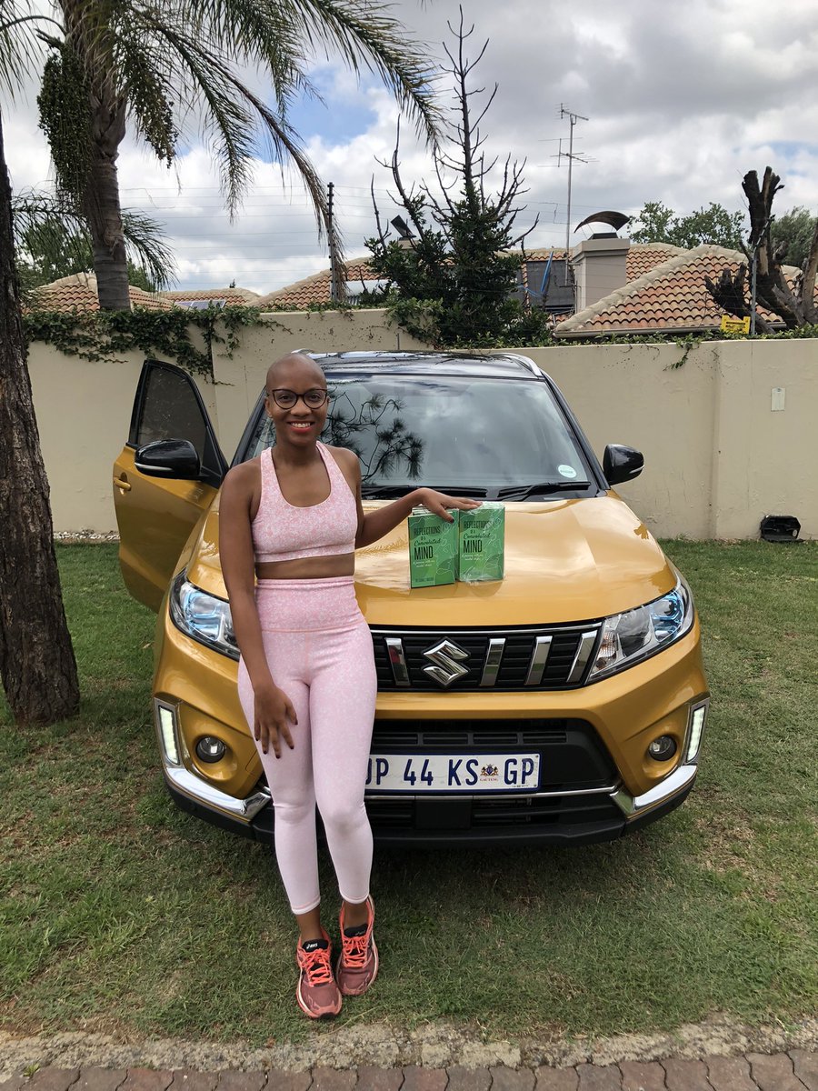 ndlovu_anele's tweet photo. Dr Samke and I are staying within a 6km radius of each other. Ordinarily, I would have walked to her place to pick up the books for today’s inaugural “Lunching with Authors.” @Suzuki_ZA #theteawithanelendlovu #lunchingwithauthors #SuzukiSA #SuzukiVitara #DrivetheFun #WayofLife https://t.co/dlQGXFF8Di