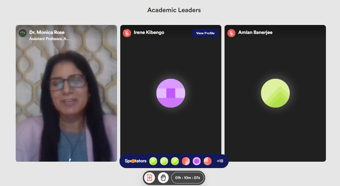 mukuyad's tweet photo. Once debate begin the learning gets enhanced....thanks for providing the Online platform to learn &amp; enhanced our knowledge/skills.
#Amityglobalconference
#AmityOnline
#AGOEC2021s https://t.co/XxqkvxoEL4