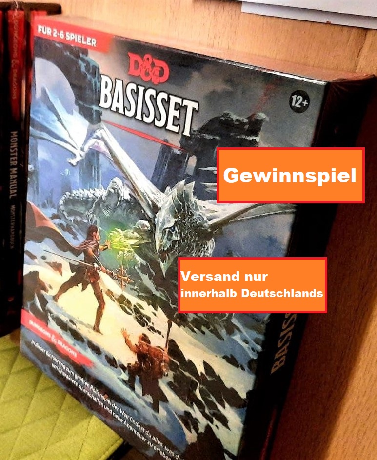 DANKESCHÖN-
GEWINNSPIEL!
💙💙💙

Zur Feier von 3000 Follower*innen hab ich eine Verlosung für euch vorbereitet! 😊 Gewinnt 1x das D&amp;D Basisset! 🙌

So macht ihr mit:
1. <a href="/Mo_Boeger/">Moritz Böger 🧙🏼‍♂️🎲🎮</a> folgen ✅
2. Tweet liken + RT 🔁

Details &amp; TNB
bitte lesen:
hochleveln.de/beitrag/dungeo…

#pnpde 
#DnD5e