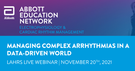 AbbottCardio's tweet photo. Happening today at #LAHRS2021:
- New mapping tools and techniques for assessing deceleration zones and conduction direction
- Ultra high-density mapping
- Management of complex patients using #CIED and remote technologies
Join us → https://t.co/YDfKMYQzSu
#EPeeps https://t.co/MElXSwxwcP
