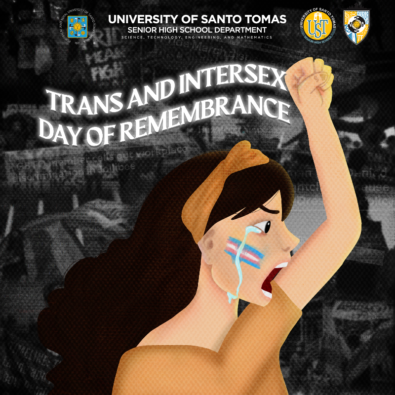 ustshsstemsoc's tweet photo. The UST SHS STEM Society celebrates Trans + Intersex Awareness 🏳️‍🌈

We are one with encompassing a community where we wholeheartedly show acceptance beyond tolerance towards trans people.

Let's take part in providing a safer environment and strengthen inclusivity. ⚧️

#ProudPride