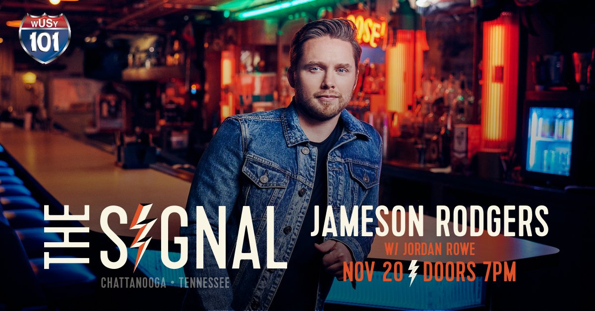 PeachtreeEnt's tweet photo. CHATTANOOGA, TN!! Don't miss @JamesonRodgers and the #ColdBeerCallingMyName Tour at @TheSignalTN TONIGHT! 🔥🤘
🎟️ https://t.co/TzGQnnSBOj
RSVP https://t.co/IK943aaxEd https://t.co/YJzE2fk9eE