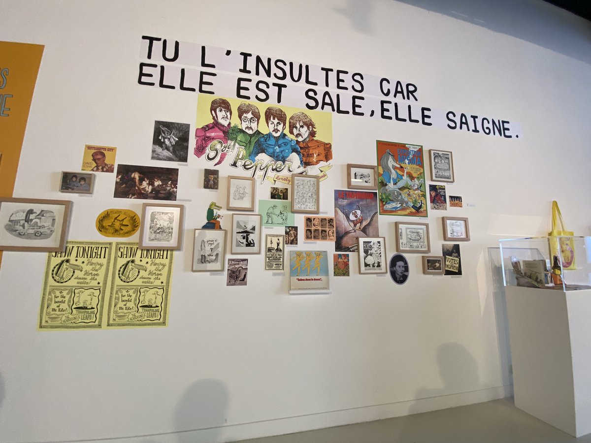 IdealComix's tweet photo. Anne Simon en majesté à @bdcolomiers. Bravo @MismaEditions !!!! Au @PavillonBlanc
.
#annesimon #colomiersbd #bd #bandedessinee #exposition #colomiers #misma #dessin https://t.co/o4u6LyZ1iM