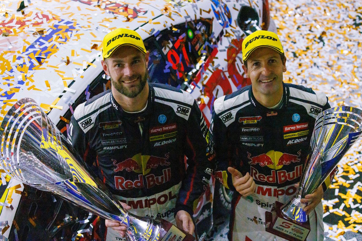 What a night. Teams Champions <a href="/redbullampol/">Red Bull Ampol Racing</a> 🏆