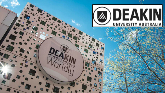 Deakin International Meritorious Scholarship at Deakin University, Australia
