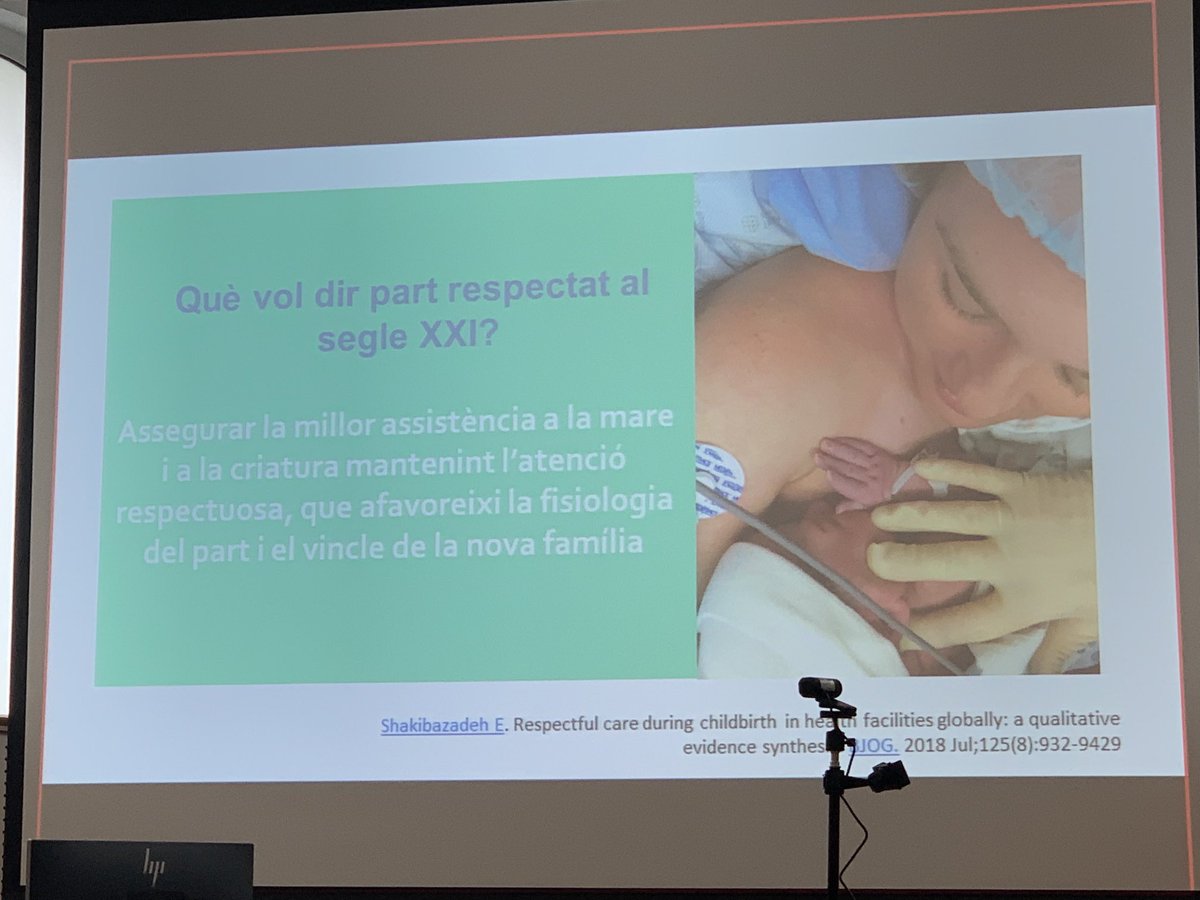 Magnífica presentació de la Dra Llurba a la Reunió Anual de la SBGO. Lluitam per una assistència obstètrica de qualitat i satisfactòria per a les famílies i els professionals ⁦<a href="/ginebalear/">SBGO</a>⁩