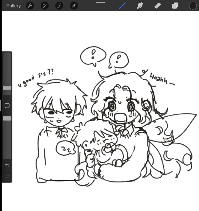No bc I enjoy drawing baby tommy sm you don't understand 
