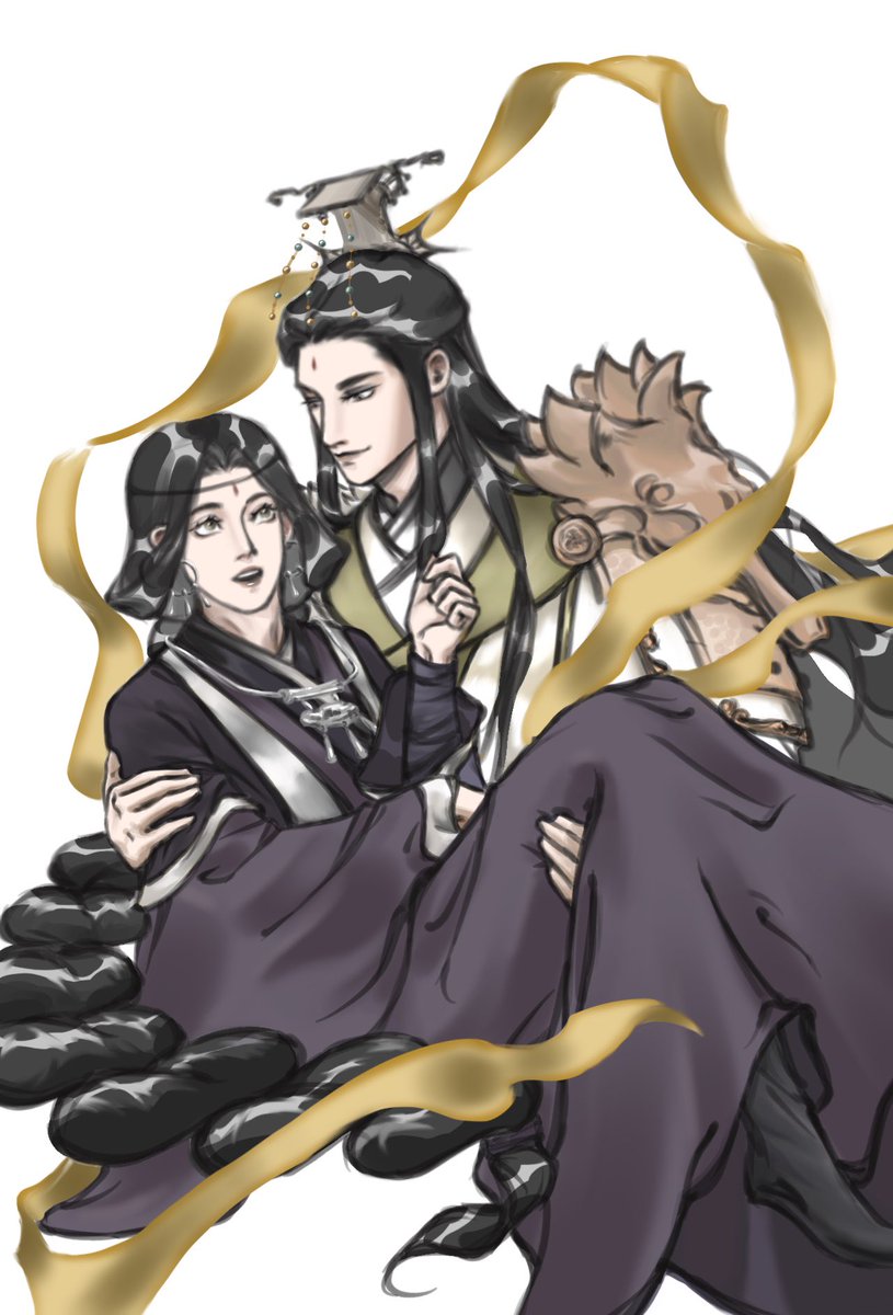 spicccee's tweet photo. Old people can be romantic too
 #天官赐福 #tgcf #junmei #junwu #meinianqing https://t.co/2DieI0PMFe