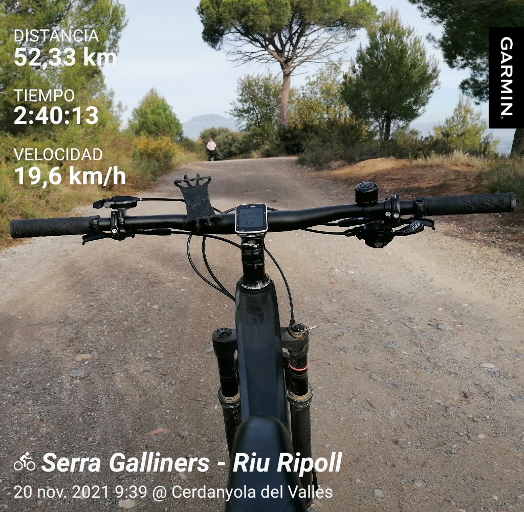 Toni_Calvo's tweet photo. Avui una mica de fang amb la bèstia per #SerraDeGalliners cap a Les Fonts d Terrassa i tornada per Castellar baixant pel #RiuRipoll https://t.co/8eZxtOhCZs