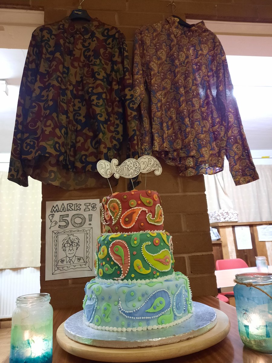 HadwenWright's tweet photo. @PrettyGreenltd My birthday cake made by wife and sister in law. https://t.co/VZHV085Bod