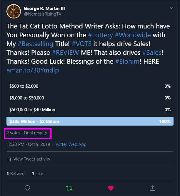 BOOM! My WINNERS WON $1.75 BILLION REPORTED AND WORLDWIDE MY SYSTEMS WORK FROM THE #PICK3 #PICK4 #PICK5 #PICK6 #POWERBALL #MEGAMILLIONS #6of49 AND THE ELUSIVE #PICK7 ARE YOU READY FOR YOUR CODES NOW? SINCE YOU REFUSED TO PAY THE $129.95 FEE? https://t.co/F8JiGsTErJ