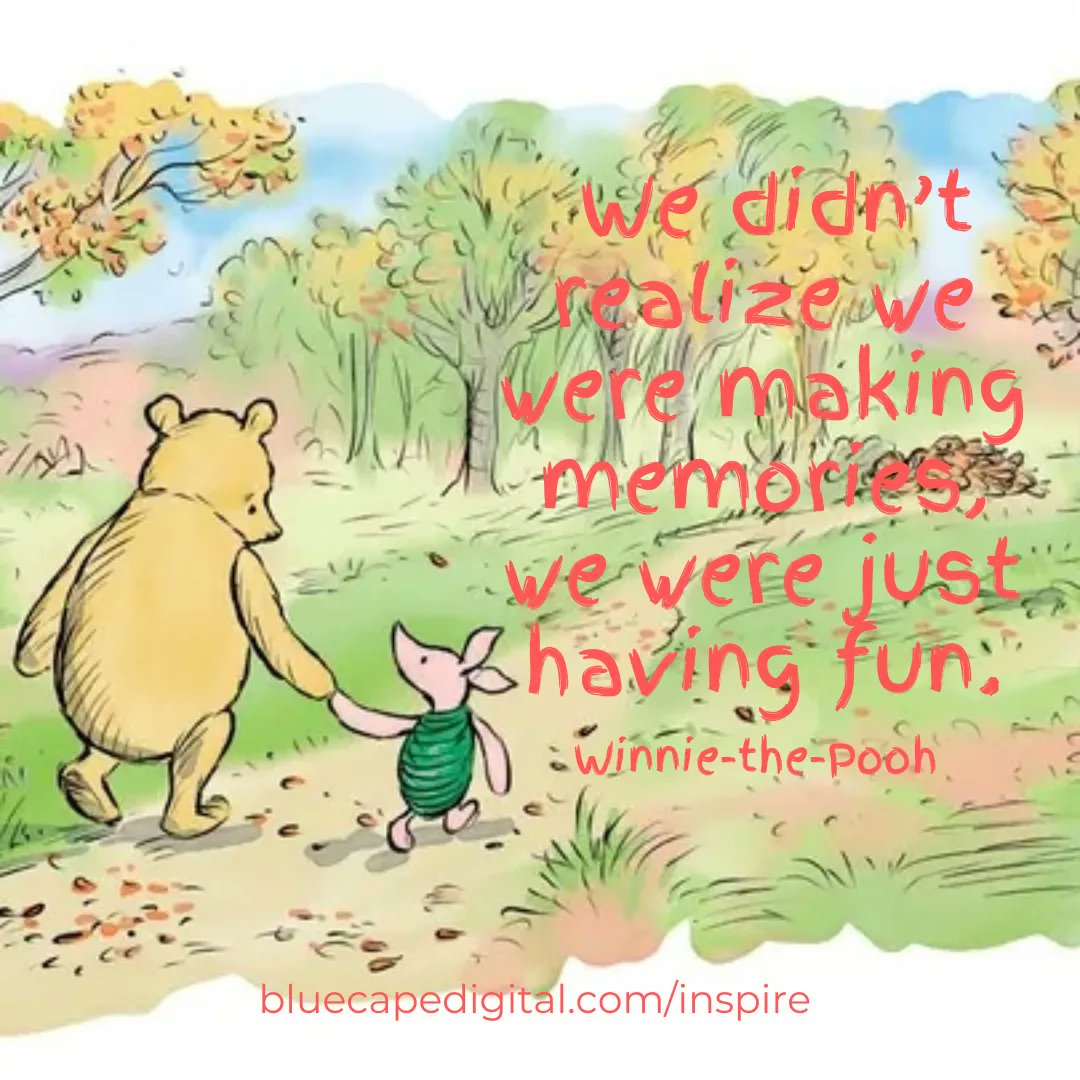 bluecapedigital's tweet photo. Happy Saturday β€οΈπ§Έ
#ATX #Austin #BlueCapeDigital #Inspiration #Wisdom #QuoteOfTheDay #Saturday #Friendship #Love #Piglet #WinnieThePooh https://t.co/nut6ERUK83