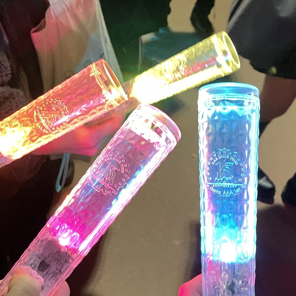 shin_39_'s tweet photo. みんな思わず声がでちゃうくらい、久しぶりのライブ最高でした😭😭😭😭

最後の涙、もらい泣きした〜
あーAAA大好きだな〜 https://t.co/MDfN5XFve2