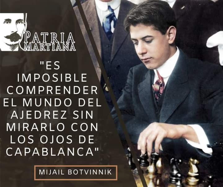 Guerrerotony161's tweet photo. "Honrar, honra", dijo José Martí.
Cuánto orgullo saber que un cubano fue Campeón del Mundo en ajedrez y más que eso fue, es y será un referente para cualquier ajedrecista. https://t.co/ubdCX8BybB