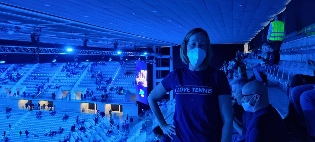 I made it to Turin  even got a new tshirt!  #tennispodcast