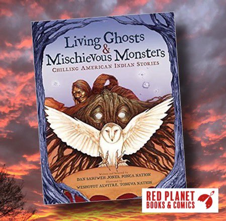 ATCGBooksComics's tweet image. Halloween is past, but “Living Ghosts and Mischievous Monsters: Chilling American Indian Stories” is still something you should have on your bookshelves! 

Get it today at redplanetbooksncomics.com!
 
#NativeAmericanHeritageMonth #NativeComics #ShopSmall #NativeCreatives