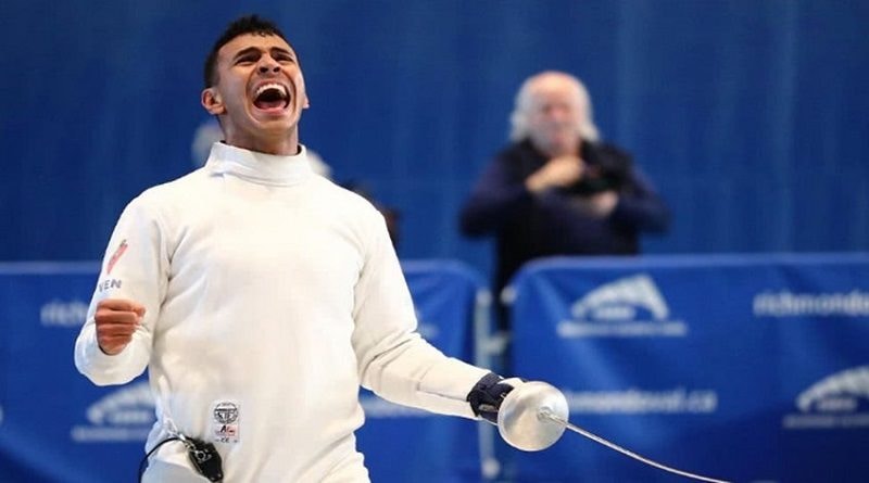 INDeporteVE's tweet photo. ¡Felicidades Rubén! 🔥🤺 El medallista olímpico @rubenoszki conquistó la Copa Mundo de Espada Masculina en Berne-Suiza. Limardo, ganó 6 combates y obtiene medalla de oro, que lo titula campeón de la primera Copa del periodo olímpico a @Paris2024 #GrandeVzla https://t.co/WZdND0MNbd