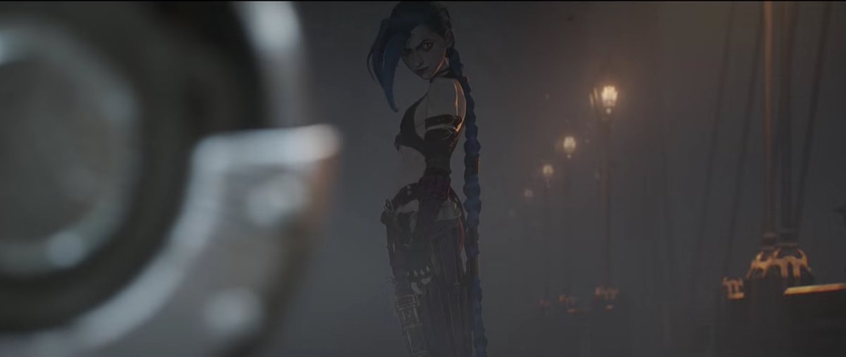 neodarr's tweet photo. absolutely love this transition here! SO SICK ⏱

#Arcane #Jinx https://t.co/TII61FSn4S